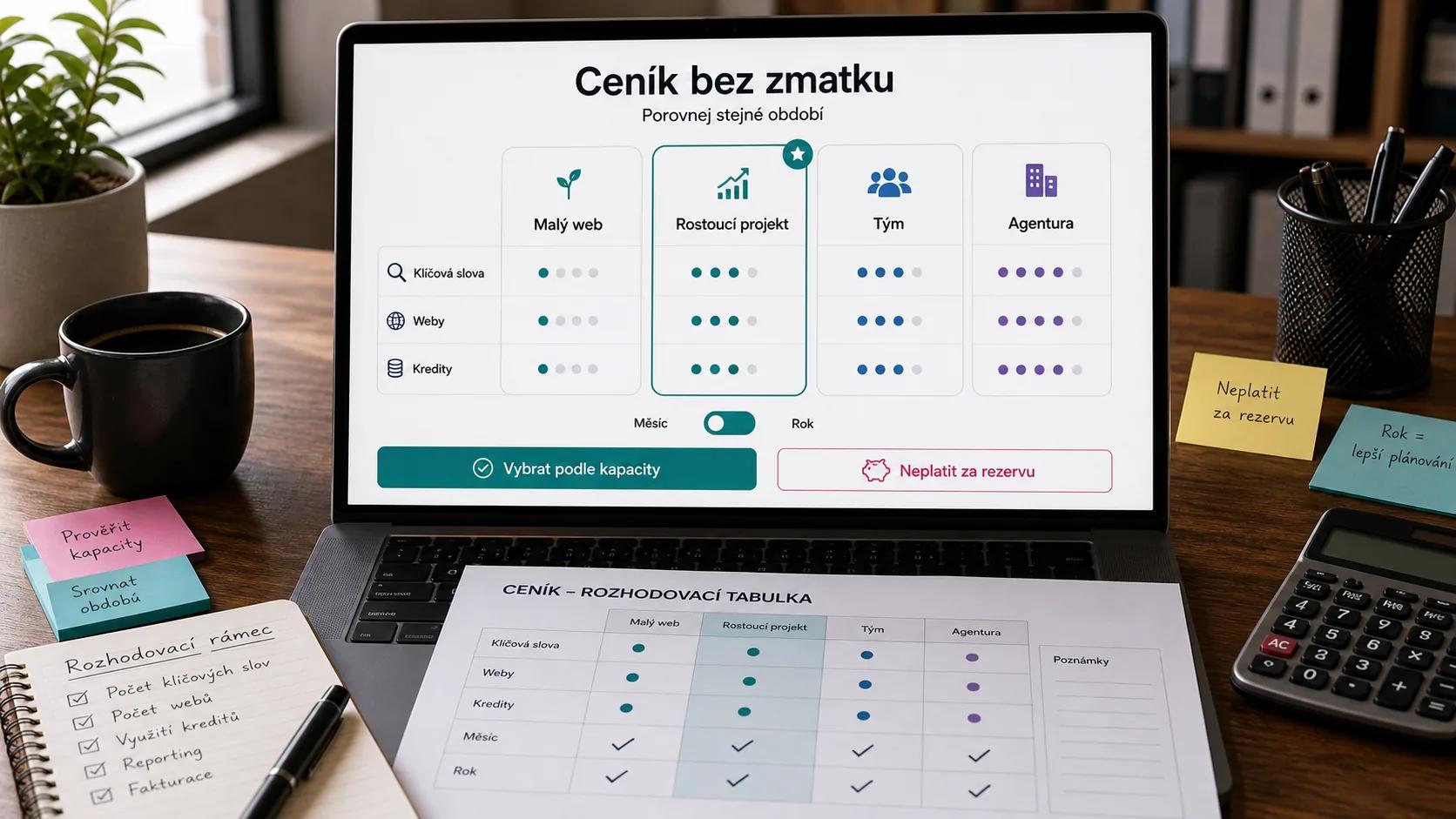 Ceník a tarify Collabim 2026 – srovnání