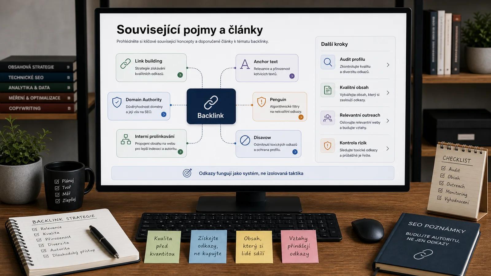 Infografika - Související pojmy a články - Backlink: Definice a význam v SEO