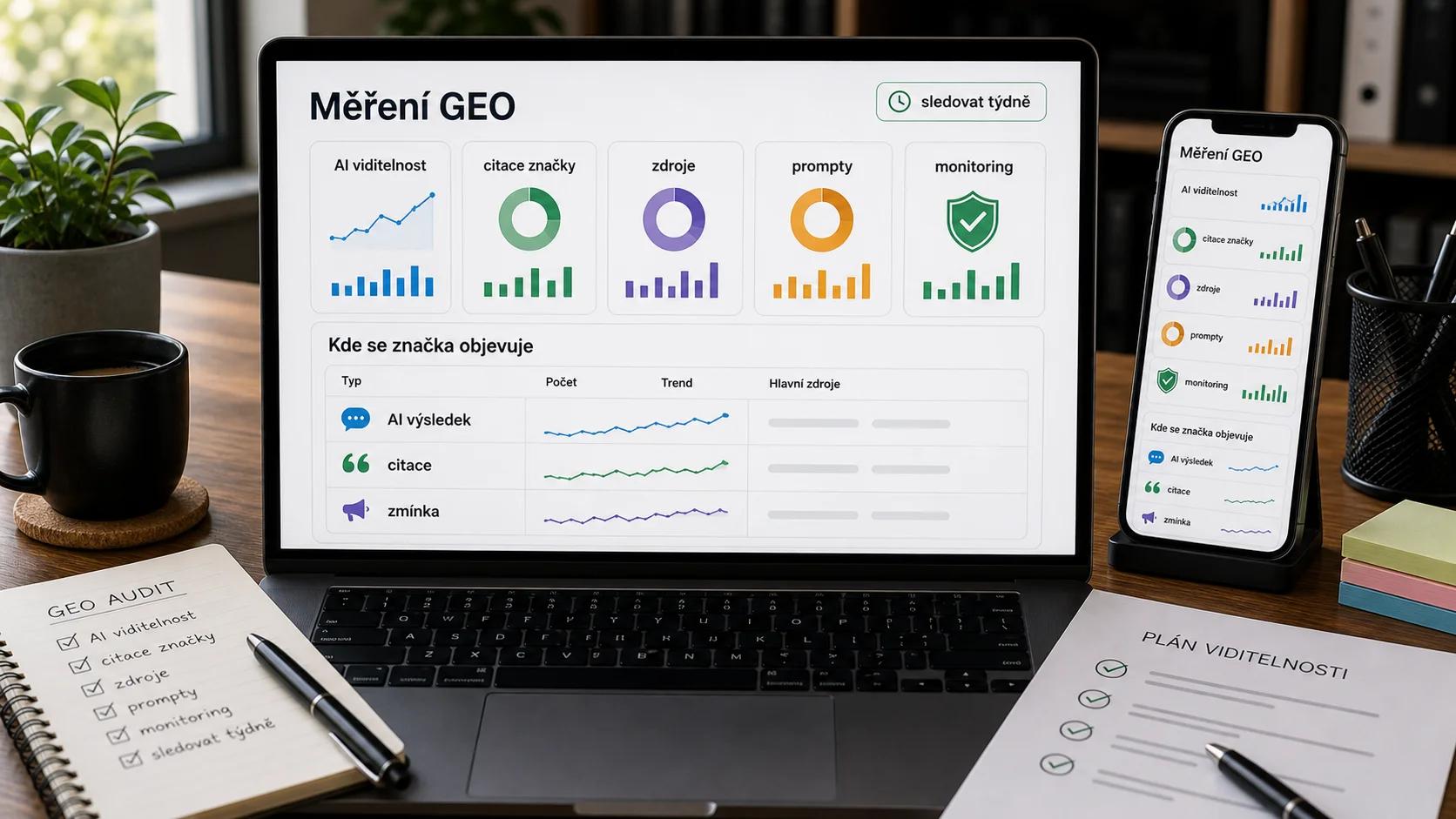 Screenshot - Nastroje pro GEO - GEO: Optimalizace pro AI vyhledavace