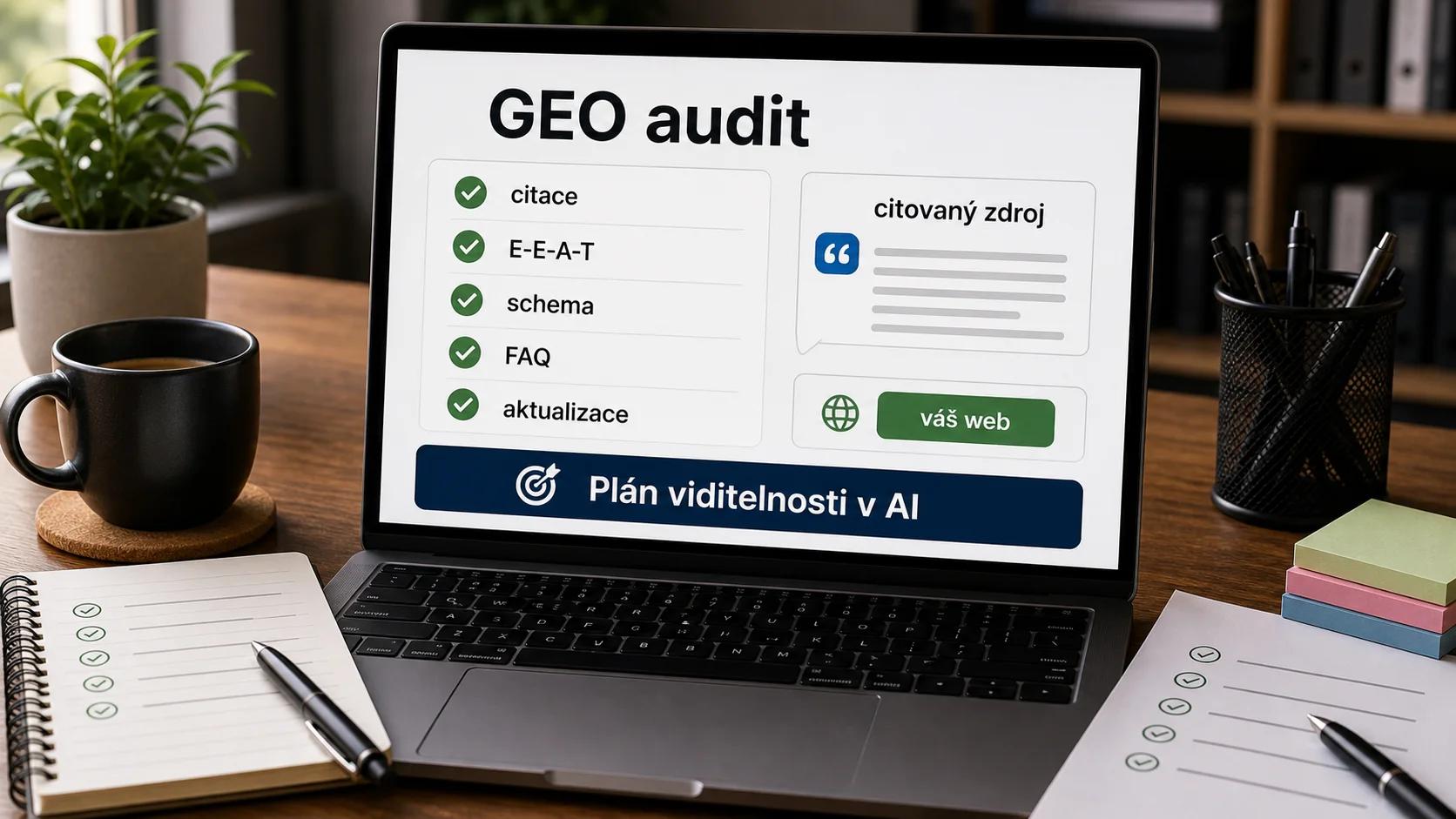 Infografika - Souvisejici clanky - GEO: Optimalizace pro AI vyhledavace
