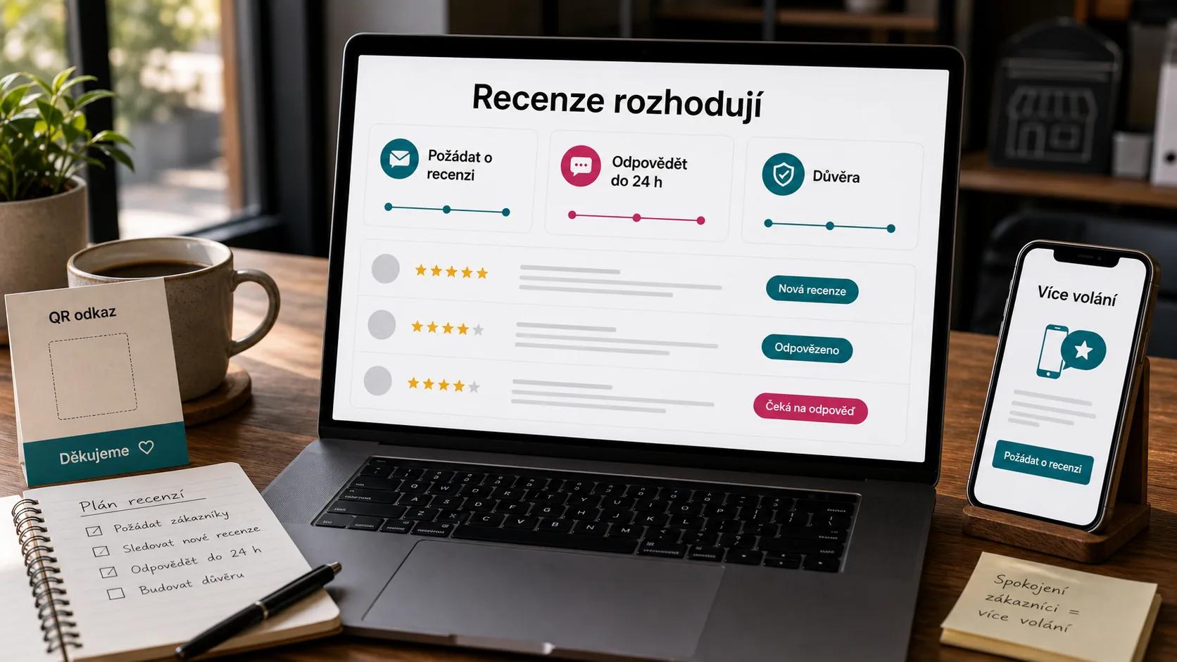 Infografika - Recenze — klíč k úspěchu - Google My Business optimalizace: Kompletní průvodce pro rok 2026
