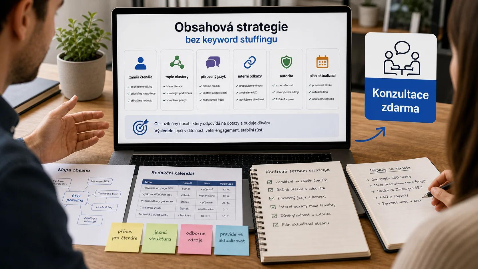 Infografika - Potřebujete pomoc s obsahovou strategií? - Keyword Density: Proč už není rok 2005
