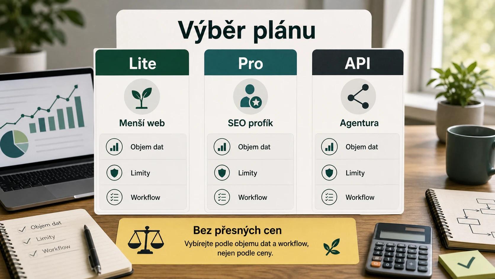 Infografika - Ceny a plány
