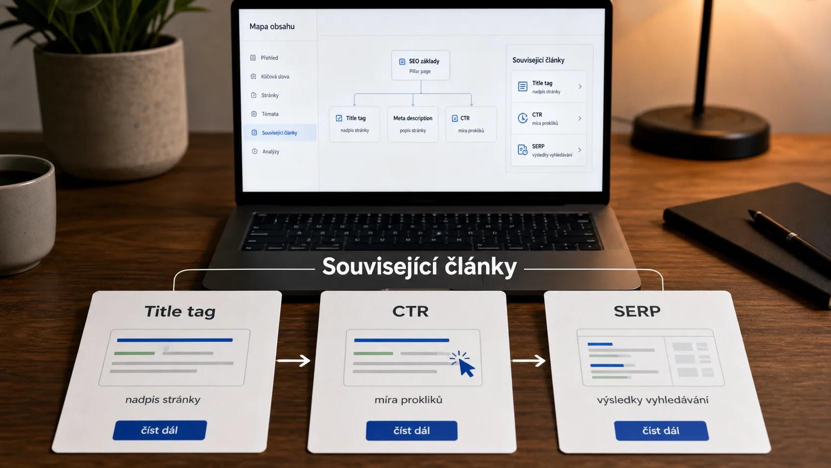 Infografika - Související články - Meta Description: Jak přimět návštěvníky ke kliknutí