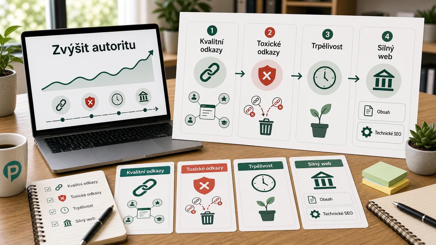 Infografika - Jak skutečně zvýšit Domain Authority