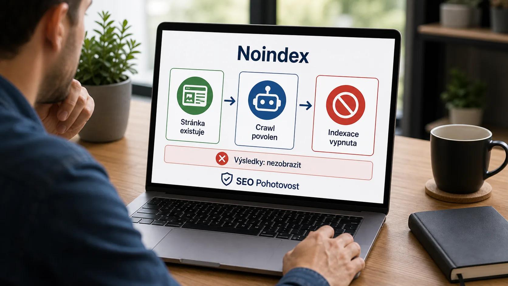 Diagram - Co je noindex a jak funguje - Noindex: Jak skrýt stránky před Google