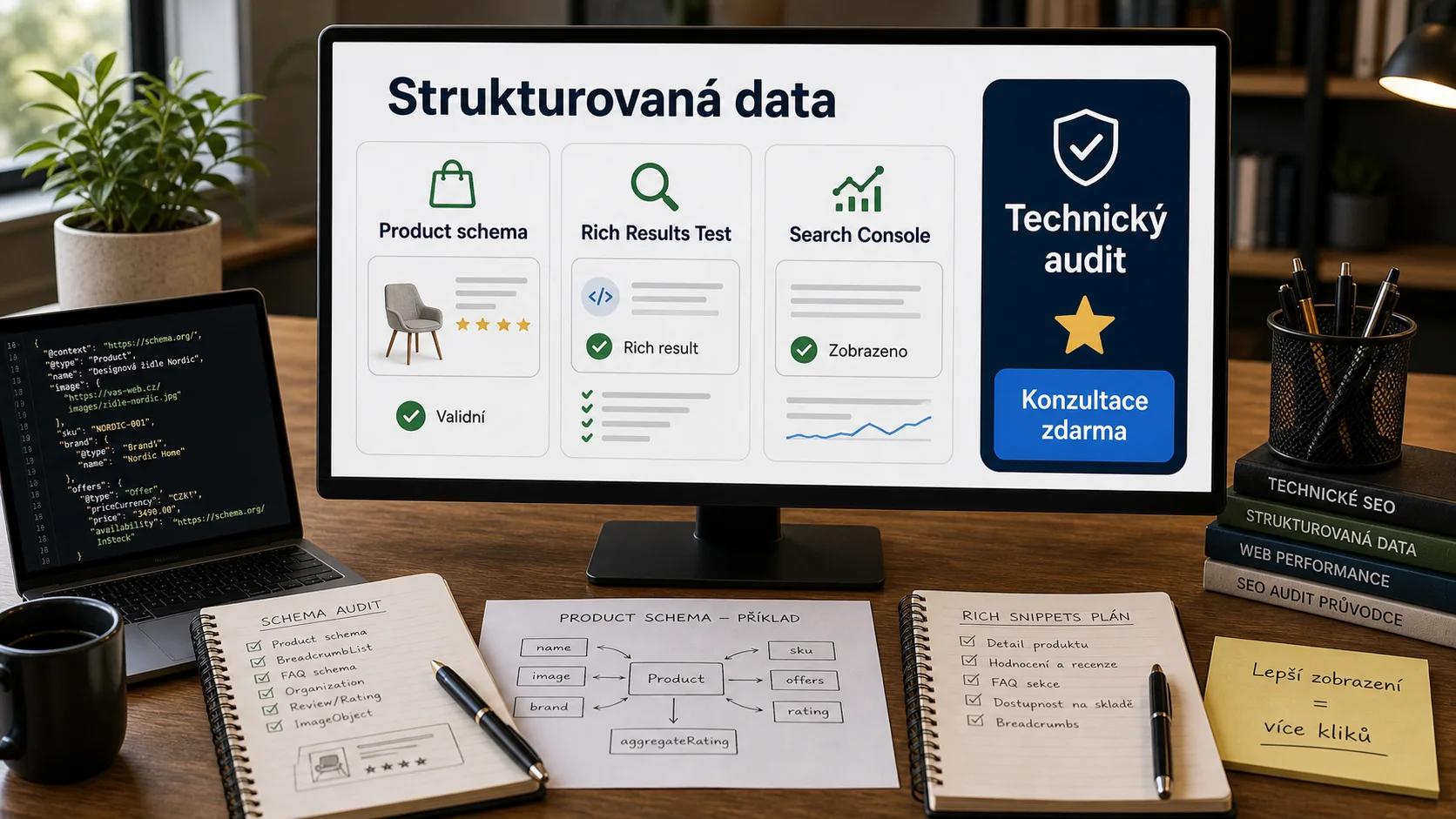 Infografika - Potřebujete pomoc se strukturovanými daty? - Rich Snippet: Jak získat hvězdičky a ceny ve výsledcích Google