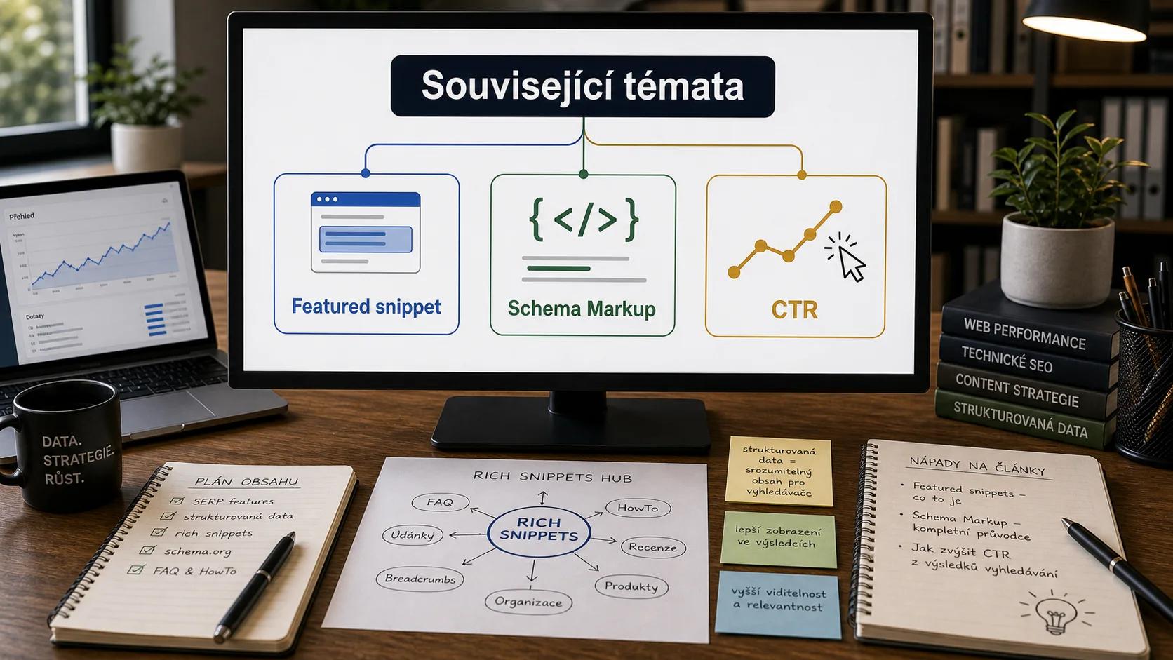 Infografika - Související články - Rich Snippet: Jak získat hvězdičky a ceny ve výsledcích Google