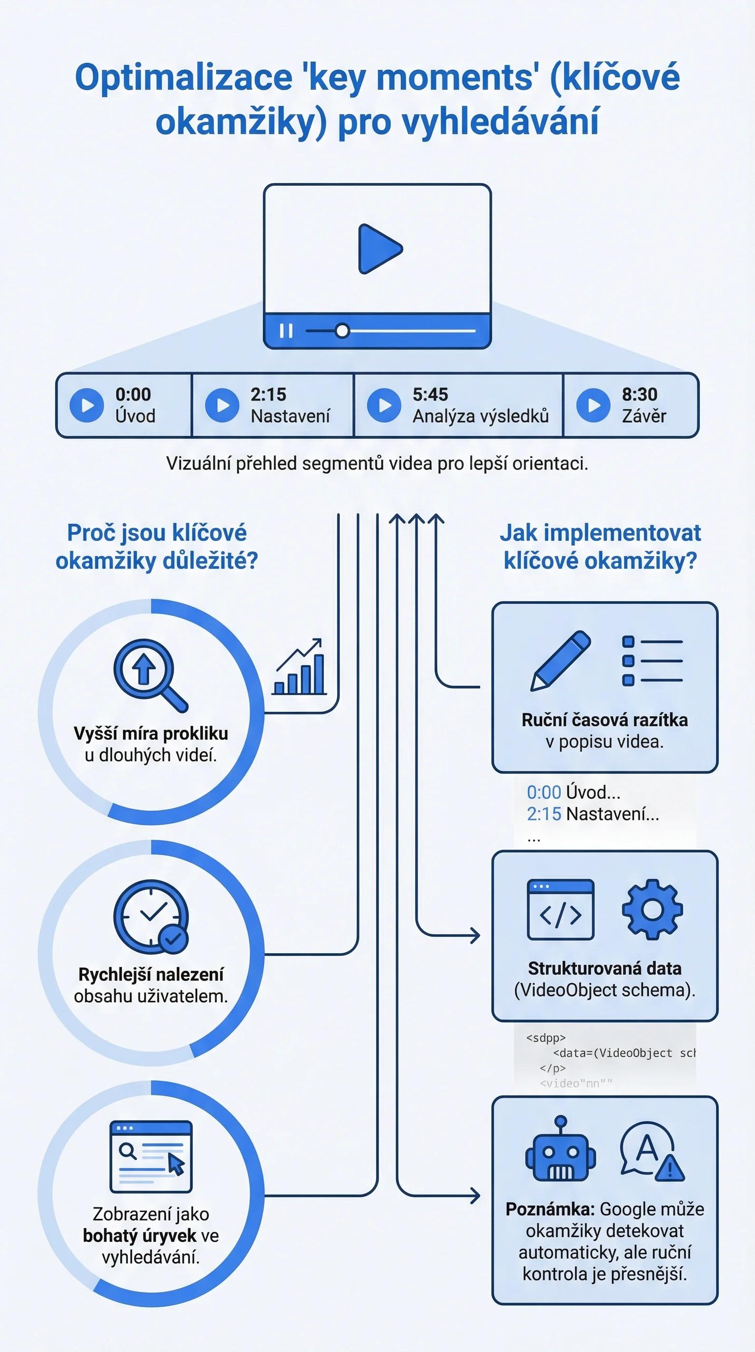 Infografika - Key Moments (Klíčové okamžiky)