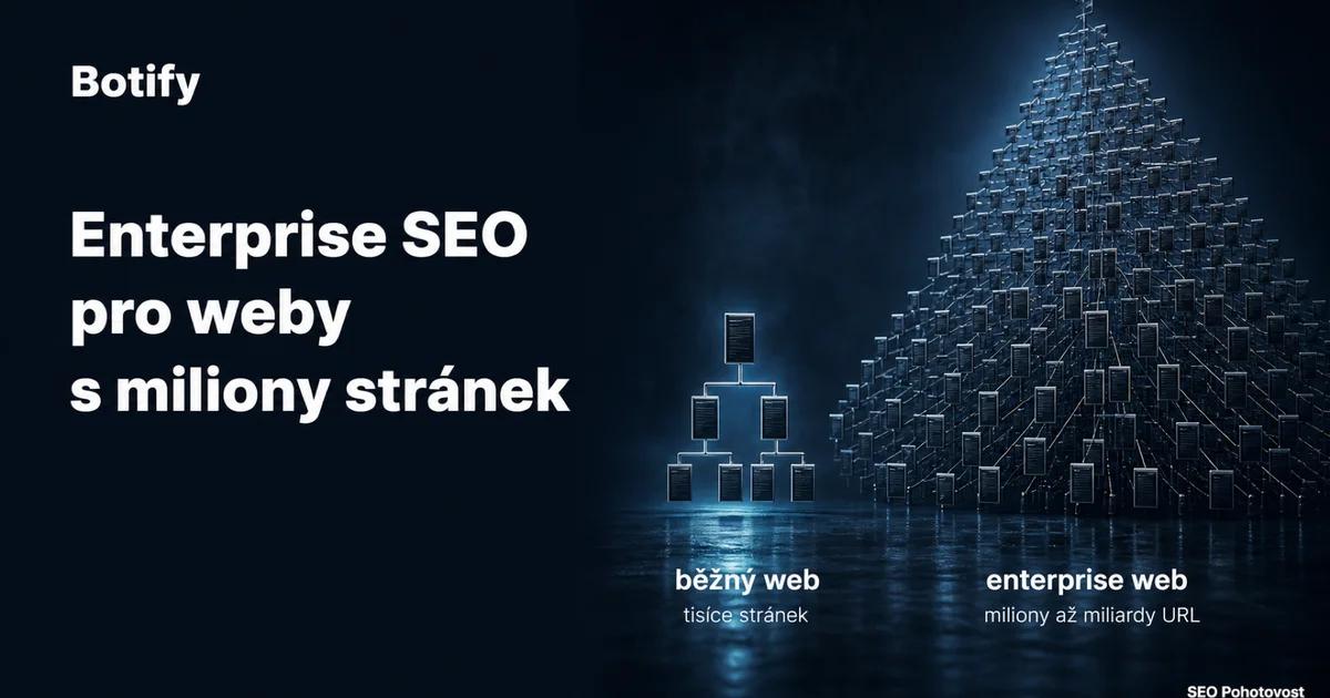 Botify recenze 2026 – enterprise SEO platforma pro weby s miliony stránek