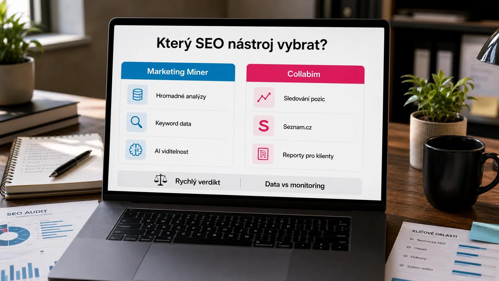 Rozhodovací schéma: kdy zvolit Collabim a kdy Marketing Miner