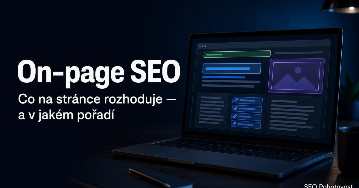On-page SEO: prvky stránky seřazené podle důležitosti