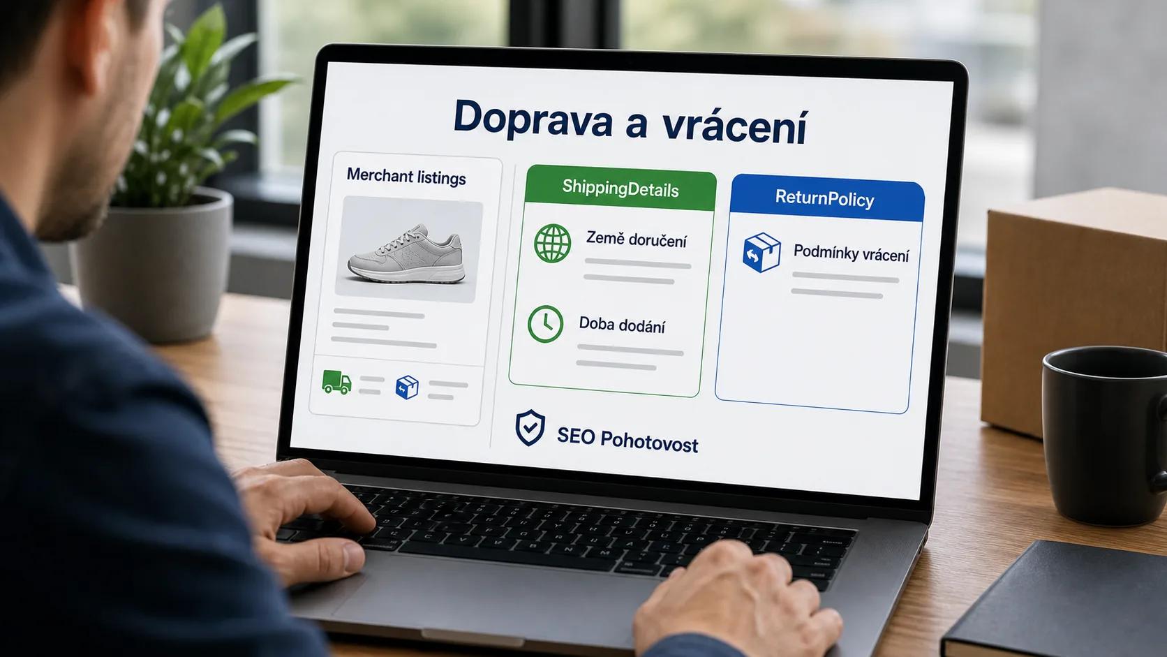 Doprava a vrácení ve strukturovaných datech: ShippingDetails a ReturnPolicy