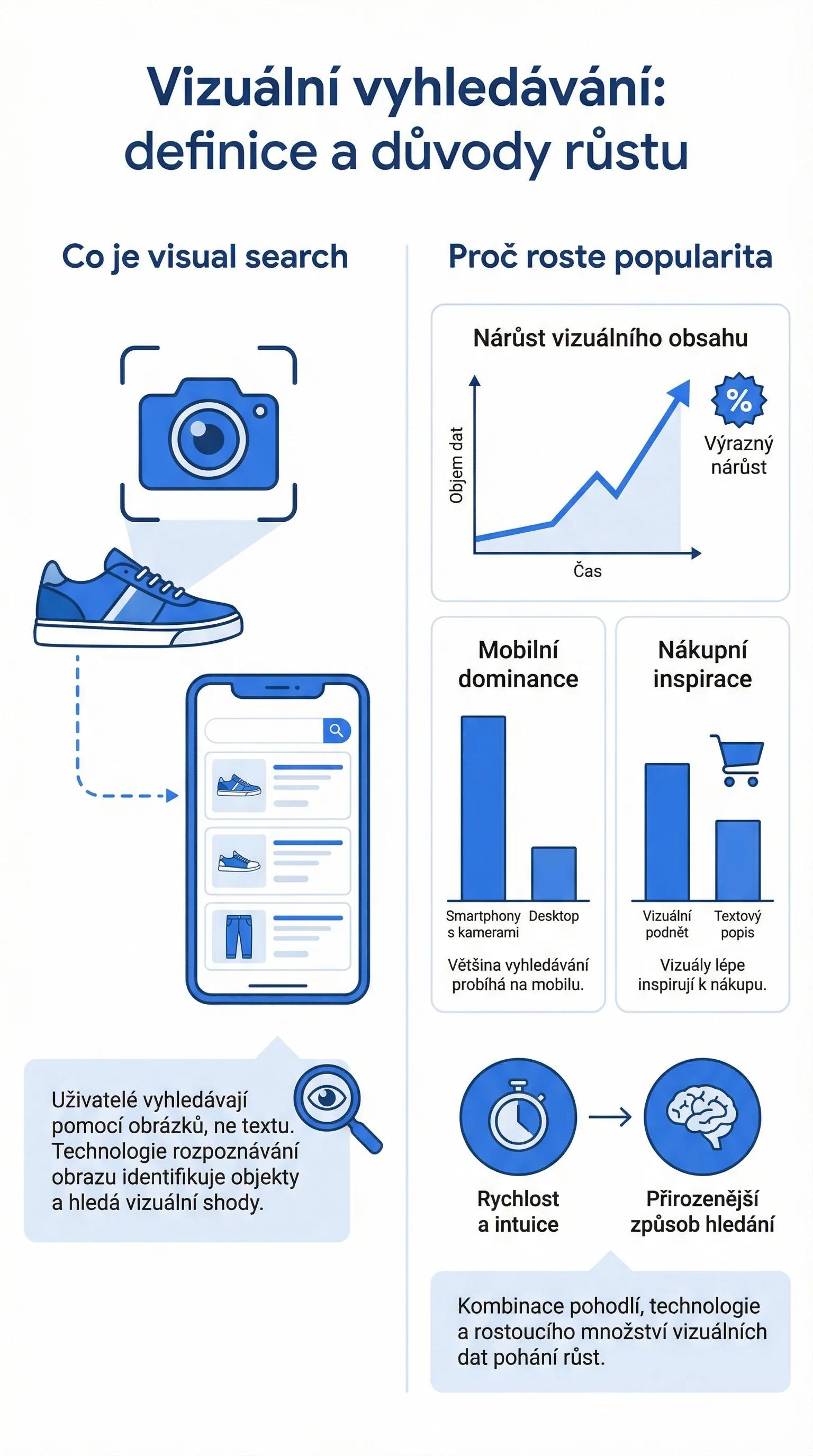 Infografika - Co je vizuální vyhledávání a proč roste