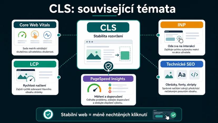 Infografika - Související články - CLS: Proč se vám web „skáče" pod rukama