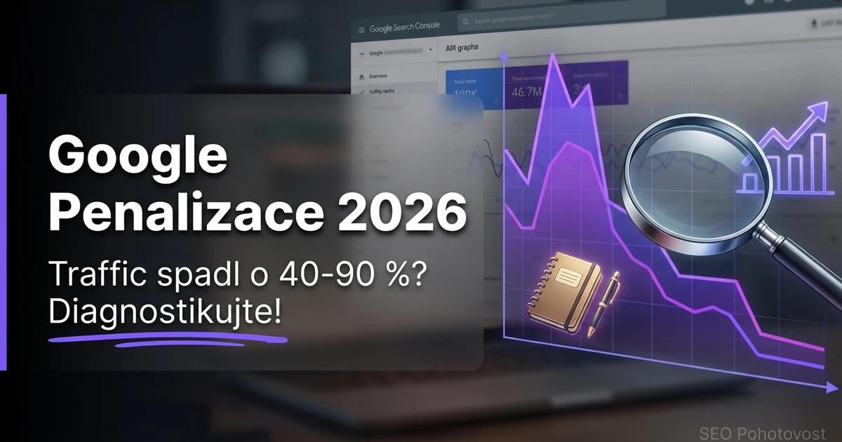 Penalizace od Googlu: ruční zásah vs. propad po core updatu