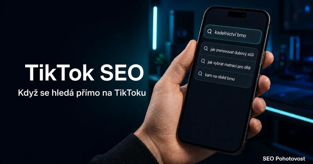 TikTok SEO: vyhledávání na TikToku v mobilu