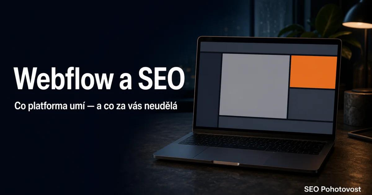 Webflow a SEO: co vizuální editor umí a kde má limity