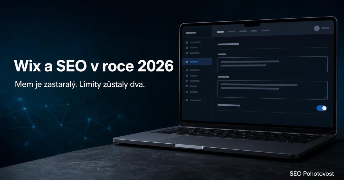 Wix SEO v roce 2026: nastavení pro vyhledávače v administraci Wixu