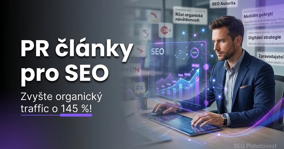 PR články a jejich vliv na SEO: Kompletní průvodce (2026)