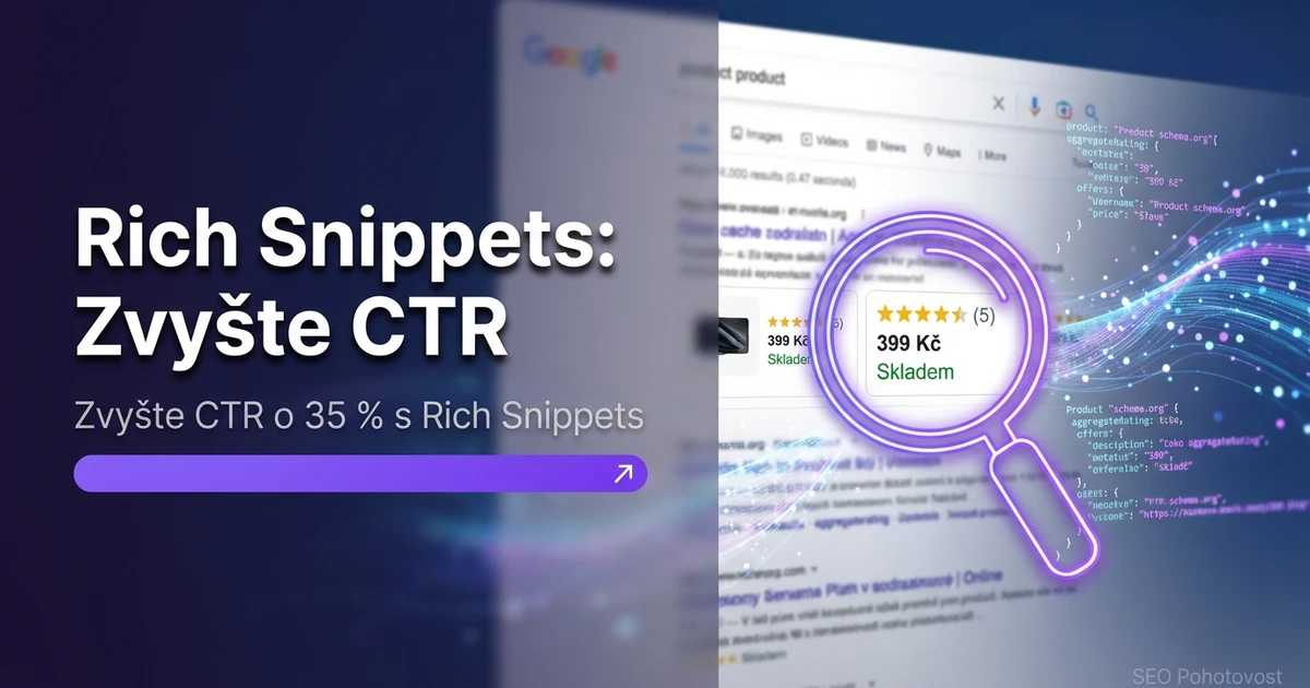Rozšířený výsledek: Jak získat hvězdičky a ceny ve výsledcích Google